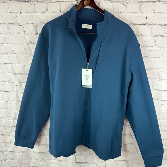 NWT Penguin Sport Full Zip Jacket mens XXL insignia blue OGKSE0K1 - Picture 1 of 7